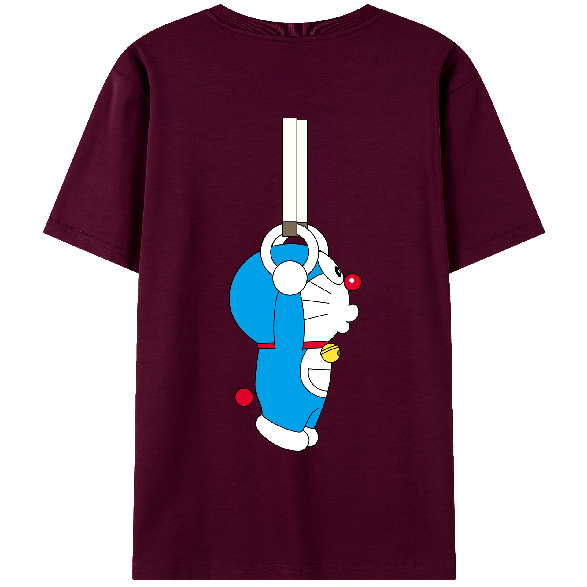 （画像用） ドラえもん Doraemon レディース半袖Tシャツ(バックプリント)